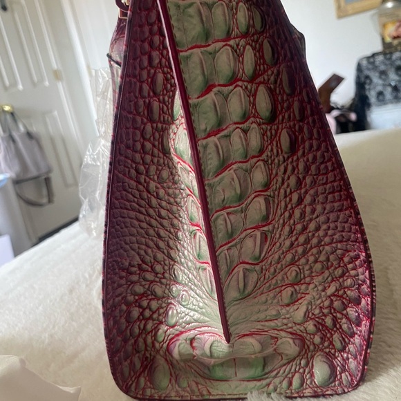 Brahmin Priscilla Julep💚🩷💜 RARE HTF - Picture 9 of 13